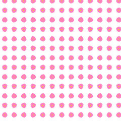Seamless floral pattern whith white flowers and pink background	
seamless pattern with hearts