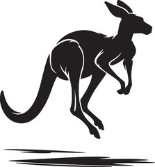kangaroo vector illustration