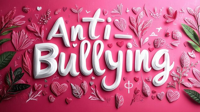 Anti-bullying campaign, design, social awareness