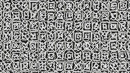 High Contrast Seamless Tiles: Urban & Cultural Motifs for Modern Decor