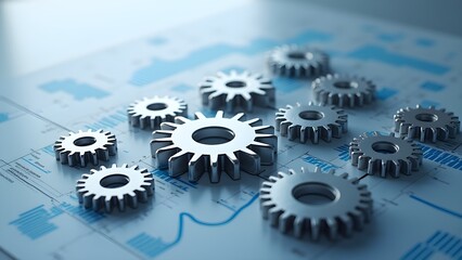 Gears on Financial Charts: Business Strategy, Engineering, and Financial Performance Interconnectivity