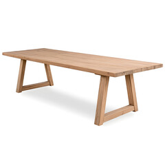 Dise&ntilde;o de mesa de interior exterior jardin de madera