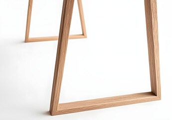 patas de mesa de moderna de madera estilo nórdico minimalista primer plano © JoanVtGarcia