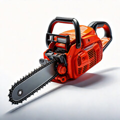 Fototapeta premium al standalone one Chainsaw Hardware_. against isolate whi-243.png