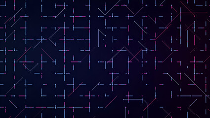 Futuristic Seamless Tile Interface Design: Bold Cyber Art & Digital Fusion in Minimal Vector Style