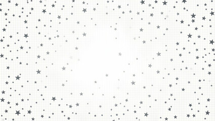 Flat Develop seamless patterns featuring minimalistic star fields cosmic illusions and bold lines with isolated white for cinematic brand expansions concept as Merge star dots faint cosmic swirls and 