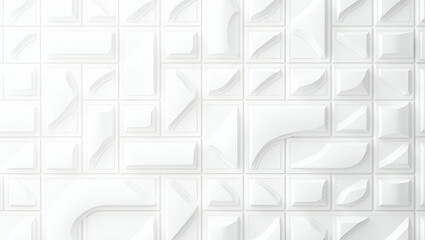 Render code driven tile motifs showcasing symbolic AI shapes gradient lines and unoccupied white for dynamic brand packaging or events concept as Overlay gradient based lines around symbolic AI icons 