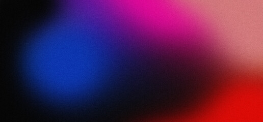 A vibrant color gradient blending red, blue, and purple into a soft and visually captivating abstract background