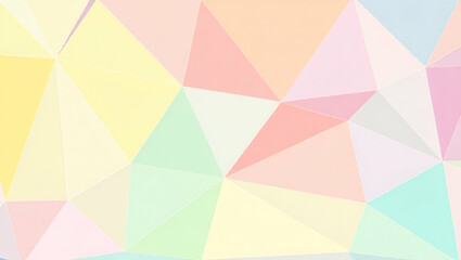 Obraz premium Creating Vibrant Retro Polygon Seamless Tiles in Primary Colors on White Background for Playful Designs - Perfect for Stock Photos with Left-Side Empty Space