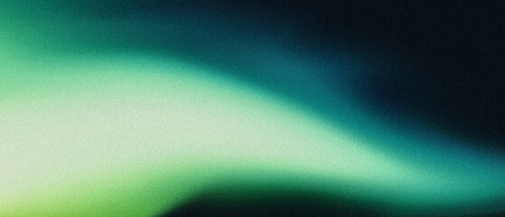 A soft green gradient blending into darkness creating an abstract and visually captivating background