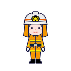 消防士／女性 09