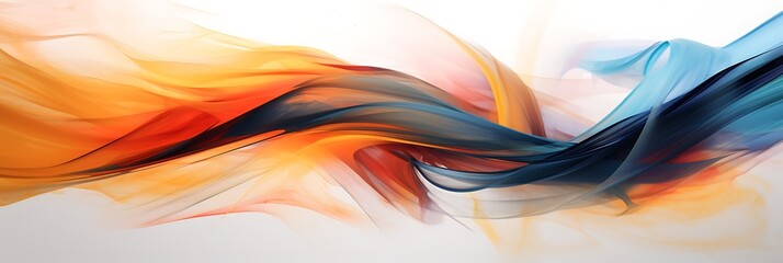 Vibrant Textile Abstraction: Dynamic waves of color cascade across the canvas in this visually arresting abstract image. Bold hues blend in a seamless dance of light and shadow.