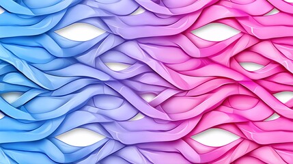 Fototapeta premium Abstract Pink and Blue Wavy Background Design