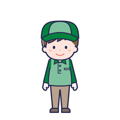 配達員／男性 09