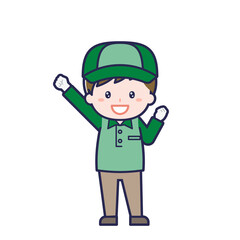 配達員／男性 06