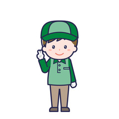 配達員／男性 14