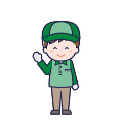 配達員／男性 17