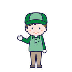 配達員／男性 15