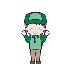 配達員／女性 11