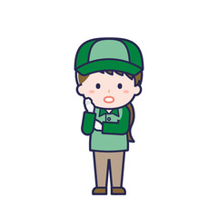 配達員／女性 20