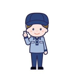 郵便配達員／男性 14