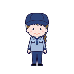 郵便配達員／女性 09