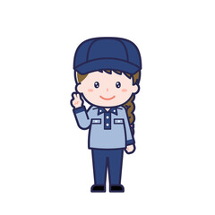 郵便配達員／女性 14