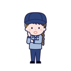 郵便配達員／女性 20