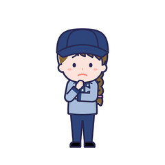 郵便配達員／女性 25