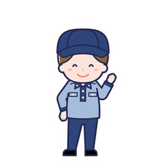 郵便配達員／男性 04