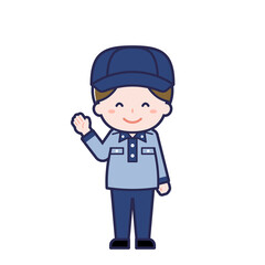 郵便配達員／男性 17