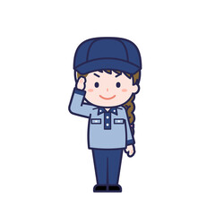 郵便配達員／女性 02