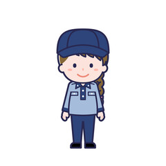 郵便配達員／女性 09