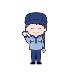 郵便配達員／女性 10