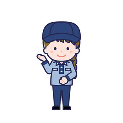 郵便配達員／女性 18