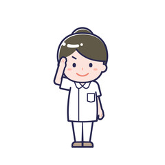 ナース／女性 02