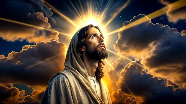 Jesus Christ the Son of the Living God the Lamb of God who takes away the sin of the world 4K