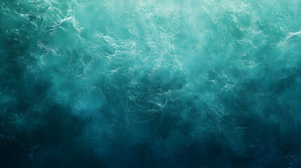 Fototapeta premium Abstract Teal Ocean Water Texture Deep Sea Background