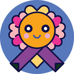 Obraz premium Mental health awareness day vector illustration icon elements symbols