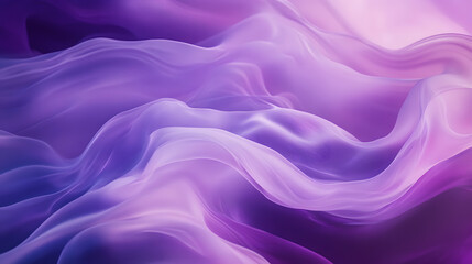 Obraz premium Abstract Purple and Lavender Flowing Fabric Texture Background