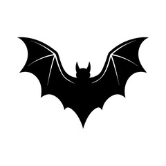 Vector illustration of bats with autumn leaves in a seasonal nature design