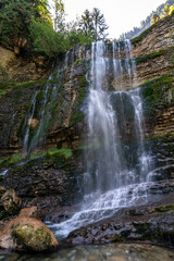 Fototapeta premium Grande Cascade im Cirque de Saint-Même, Chartreuse