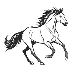 horse vector illustration