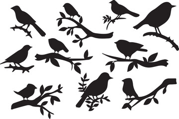 Bird vector, bird, animal, sparrow, feather, flying, animals, wildlife, wild, wing, duck vector set