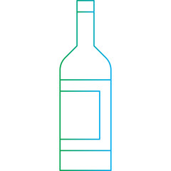 Drink Bottle icon single vector illustration