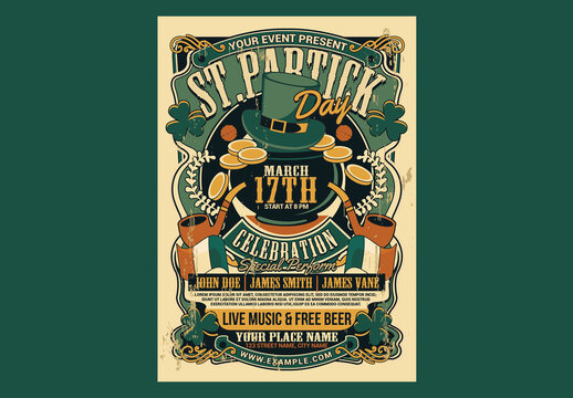 St Patricks Day Flyer