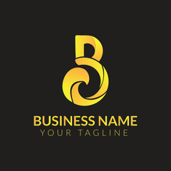 b letter logo b logo design