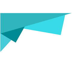 Blue curved Graphic Illustration