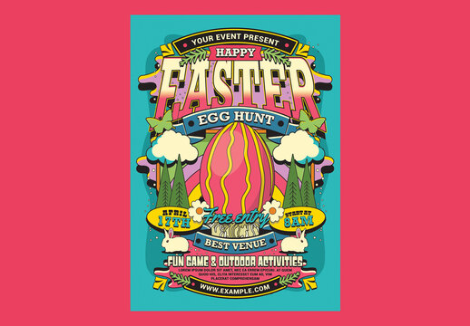 Easter Egg Hunt Flyer