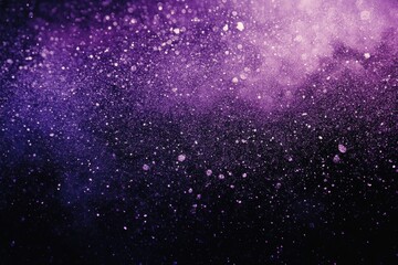 Fototapeta premium Purple and black gradient background with smooth noise texture effect and copy space